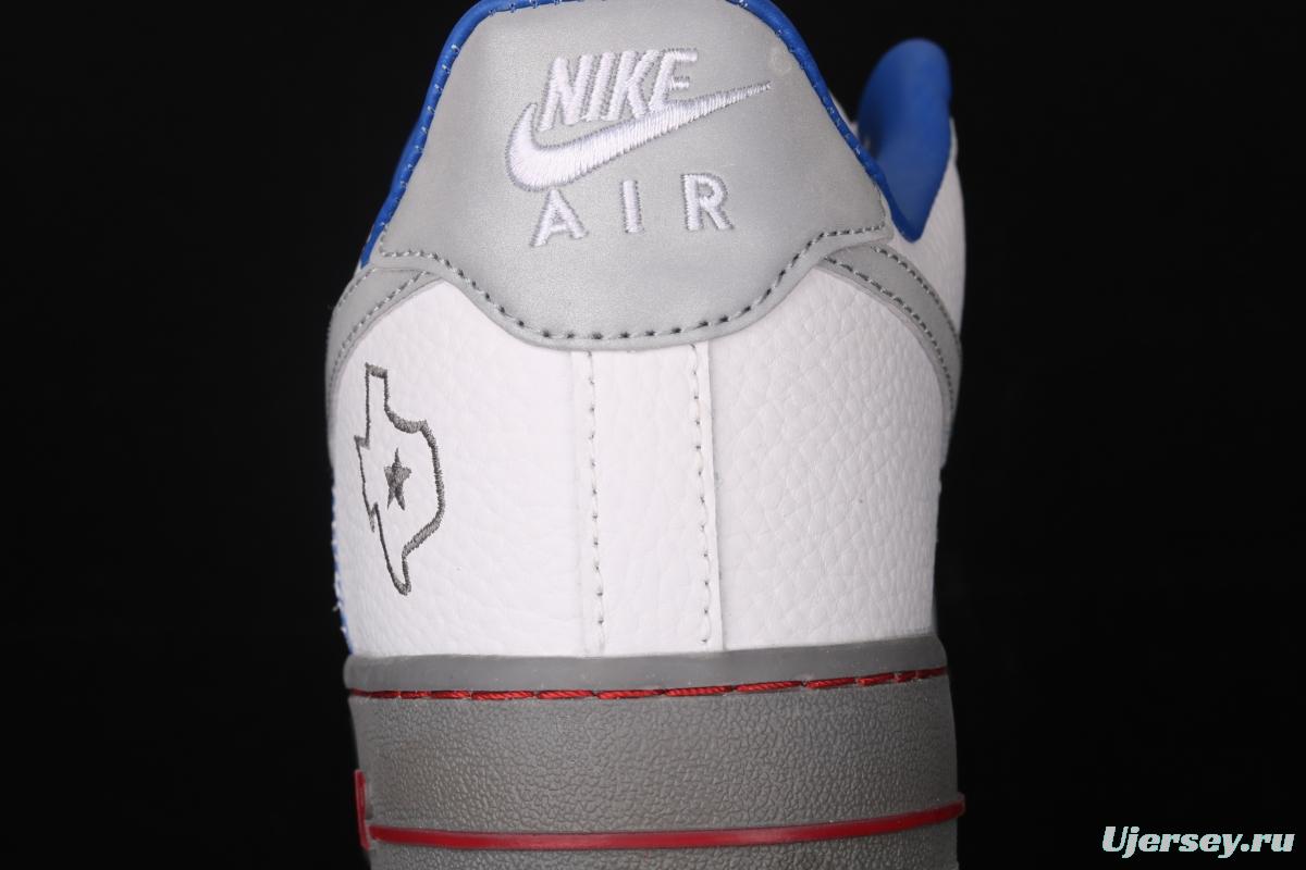 NIKE Air Force 11607 liquid silver 3M reflective low-top casual board shoes CK5433-200