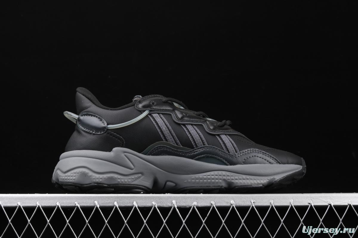 Adidas Originals Ozweego EE7004 Das 2019 new clover 3M reflective vintage daddy shoes
