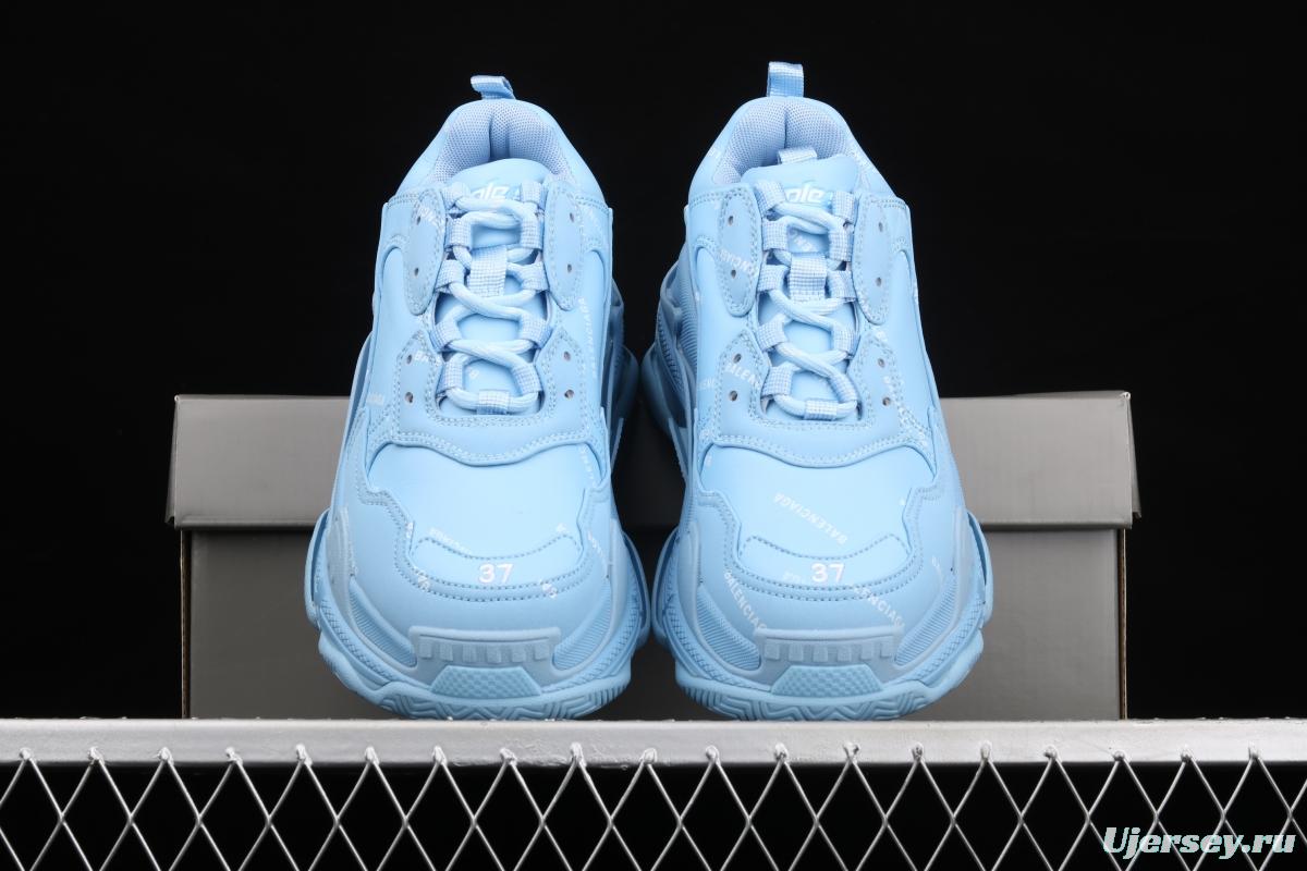 Balenciaga Triple S vintage daddy shoes W2FA14090
