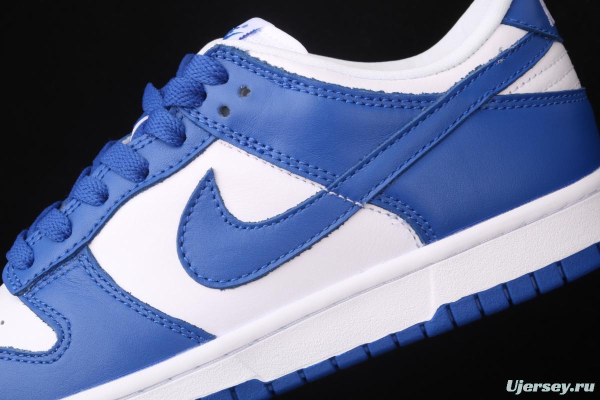 NIKE SB DUNK Low NCAA 35th Anniversary White Blue first year Color matching Skateboard shoes CU1726-100