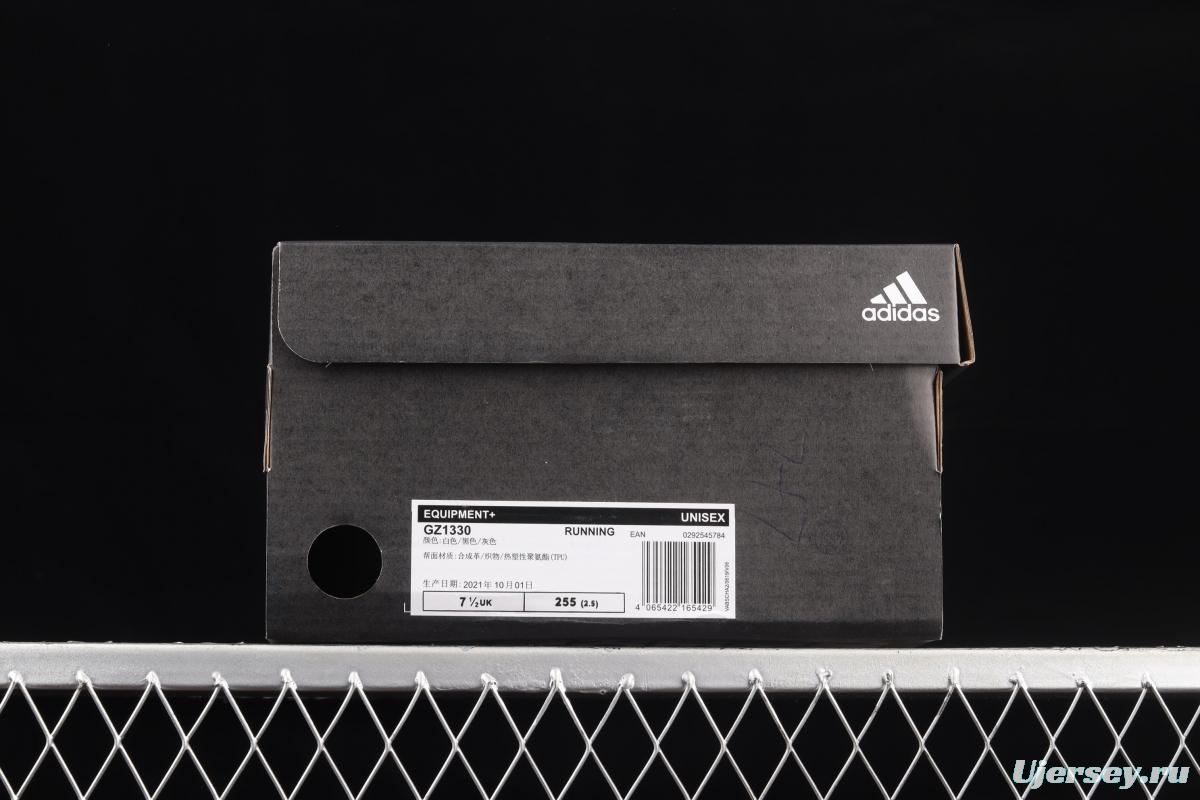 Adidas EQUIPMENT+ GZ1330 2021 new cushioning breathable popcorn casual running shoes