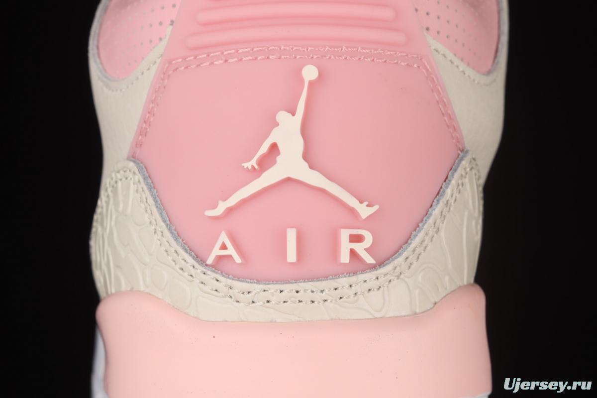 Air Jordan 3 Rust PiNIKE AJ3 Joe 3 White Pink CK9246-116