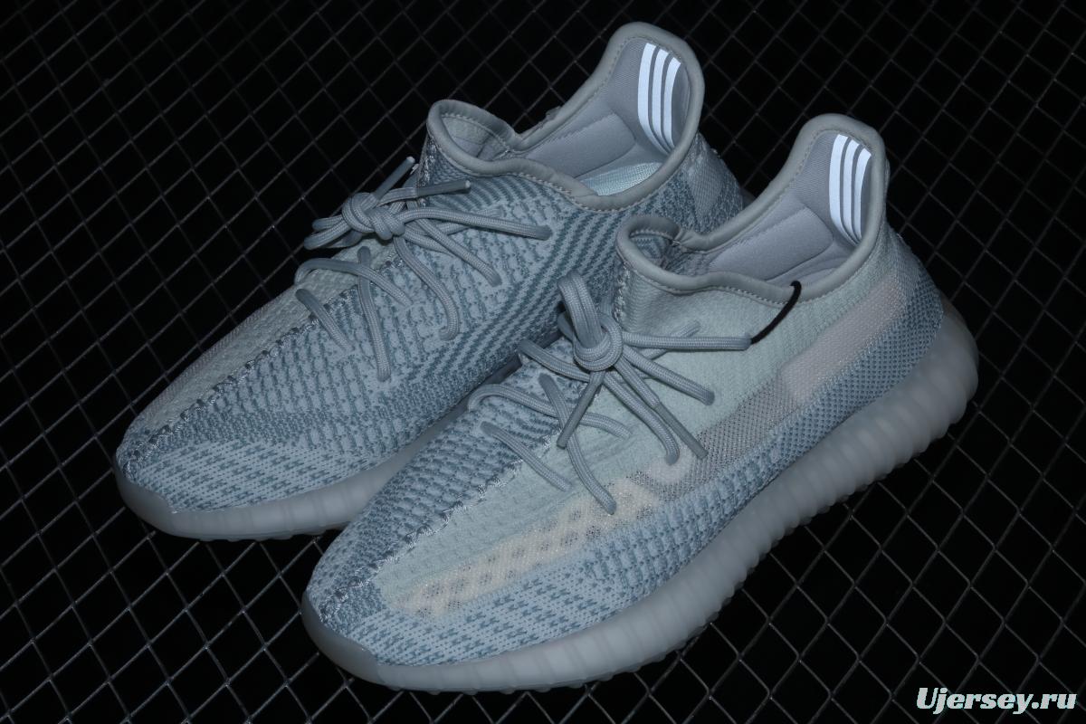 Adidas Yeezy 350 Boost V2 FW3043 Darth Coconut 350 second generation hollowed-out silk ice blue BASF popcorn