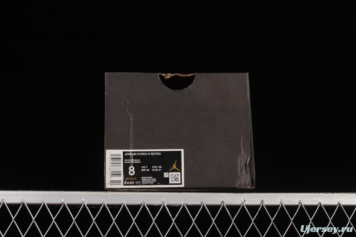 Air Jordan Hydro IV Retro Trapeze Velcro Slippers 532225-117