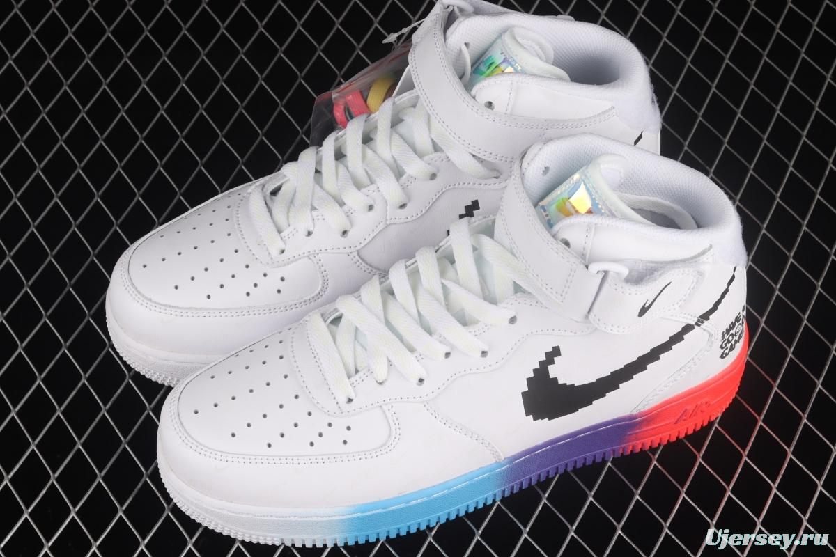 NIKE Air Force 11607 Mid Have A Good Game video game League of Legends skin luminous Zhongbang leisure board shoes DC3280-101