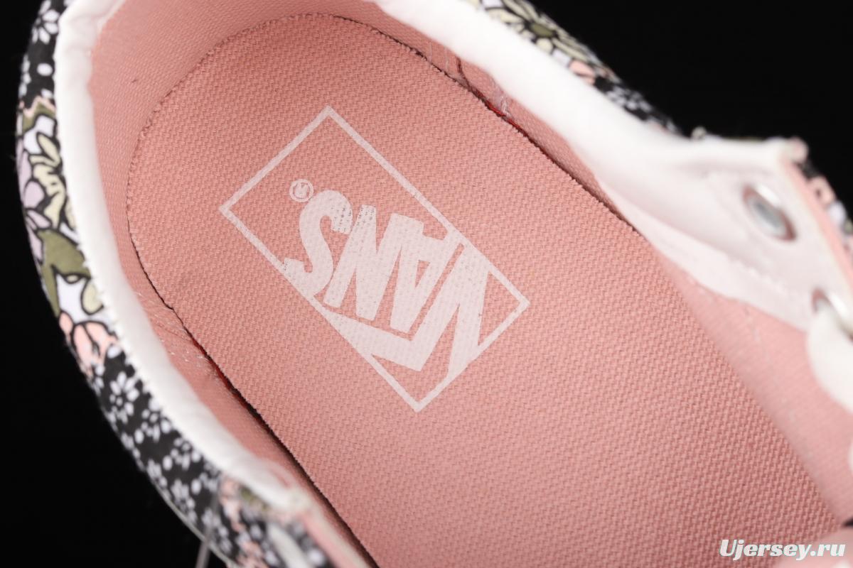 Vans Old Skool MeAdidasow Patchwork series plaid splicing rag low-top casual board shoes VN0A38G19FY