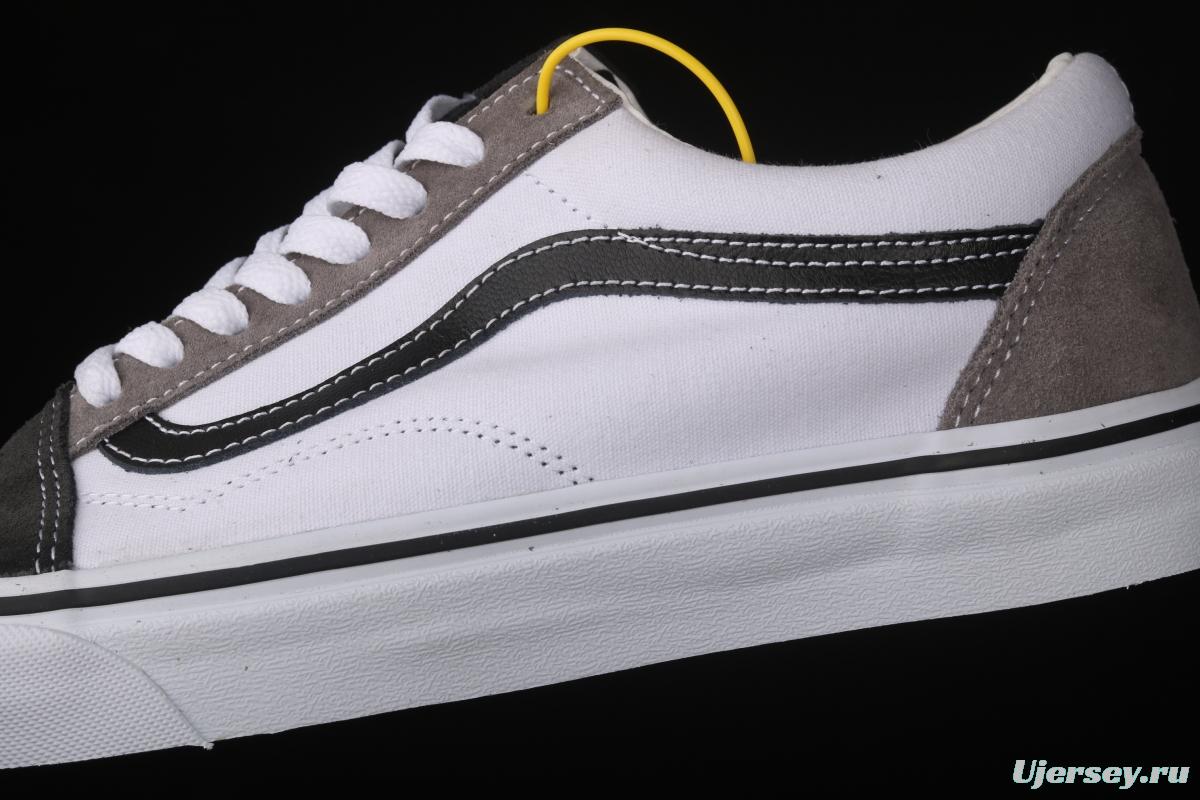 Vans Old Skool Vance black, white and gray color low-side vulcanized canvas casual shoes VN0A4BVAK10