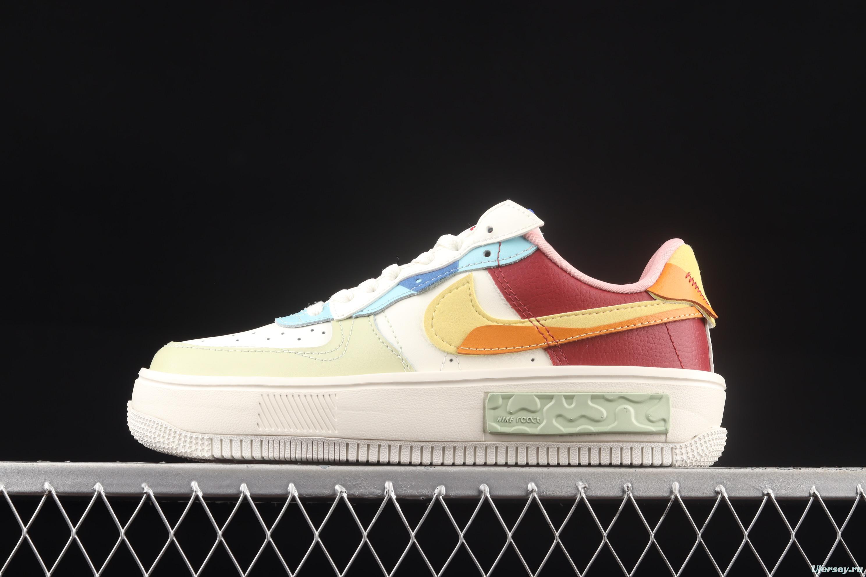 NIKE Air Force 1 FontaNIKEa Fashion low Top Leisure Board shoes DO6719-100