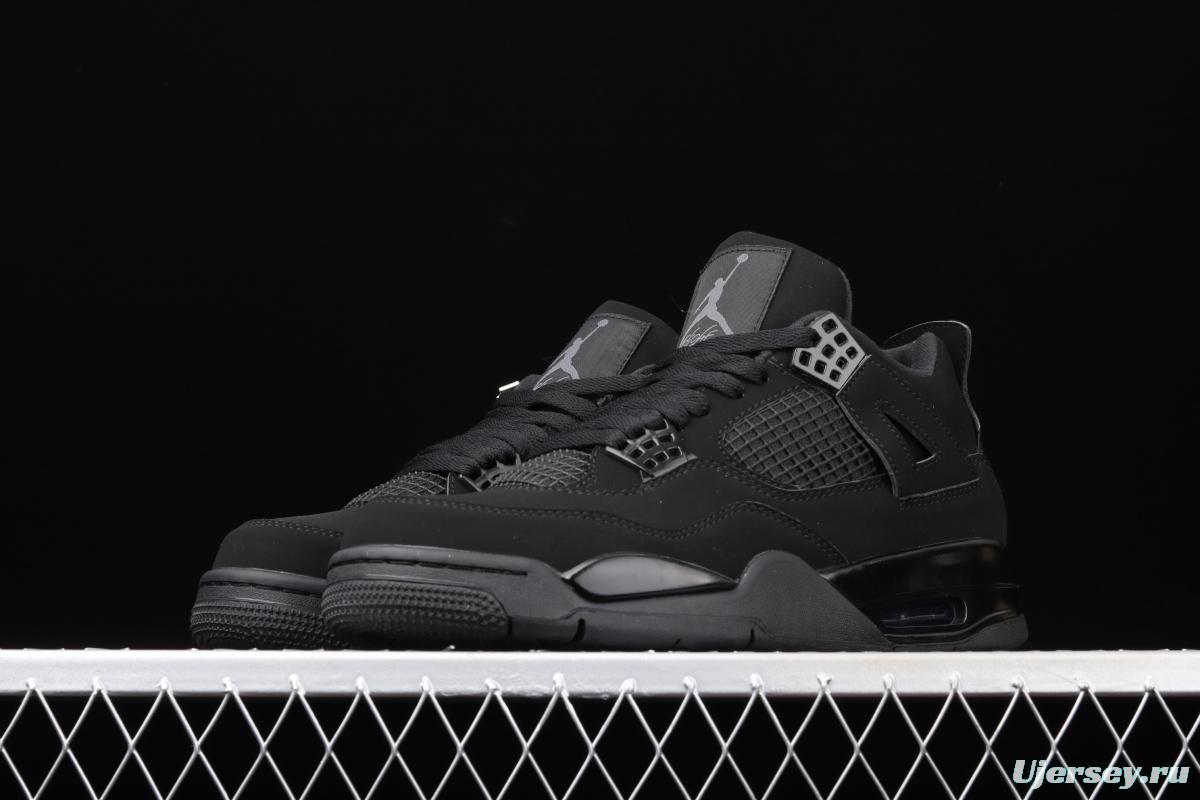 Air Jordan 4 Black Cat black cat headlayer real standard CU1110-010