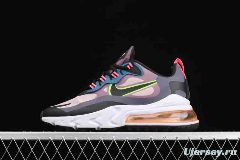 NIKE Air Max 270React new high frequency mesh hollowed-out half-palm air cushion running shoes CV8818-500