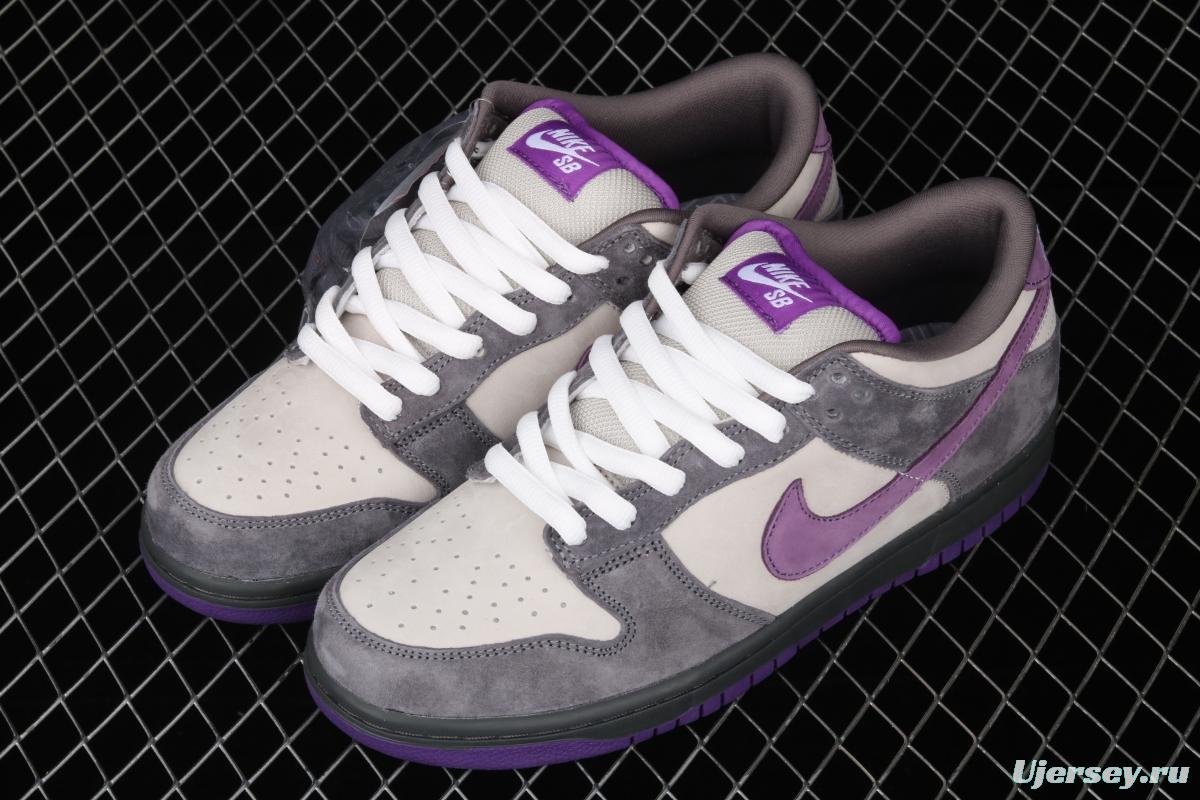 NIKE DUNK Low Pro SB Purple Pigeon purple pigeon leisure sports skateboard shoes 304292-051