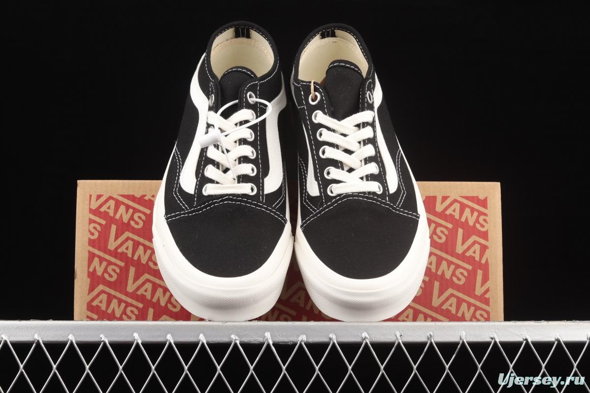 Vans Old Skool Tapered black and white classic low-top casual shoes VN0A54F49FN