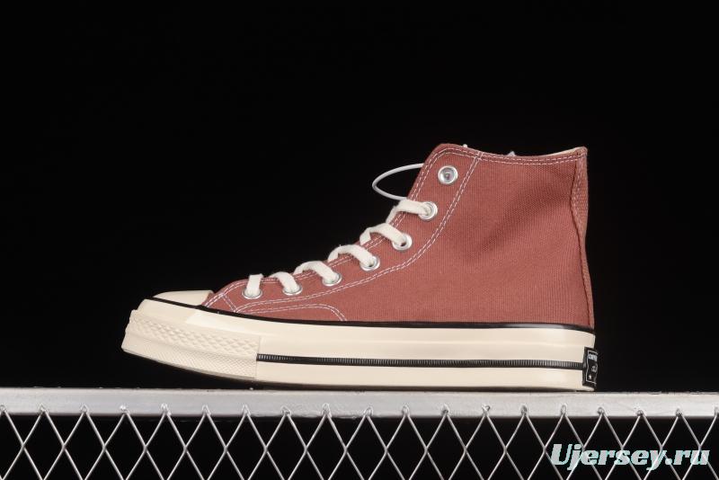 Converse 1970s Evergreen high-top vulcanized casual shoes 168510C