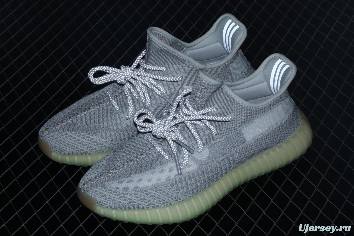 Adidas Yeezy Boost 350 V2 Tailgate FX4348 Darth Coconut 350 second generation hollowed-out Asian gray angel color BASF Boost original