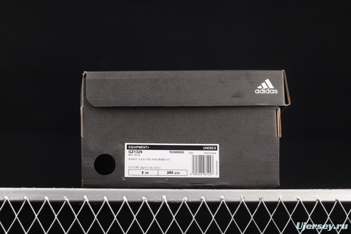 Adidas EQUIPMENT+ GZ1329 2021 new cushioning breathable popcorn casual running shoes