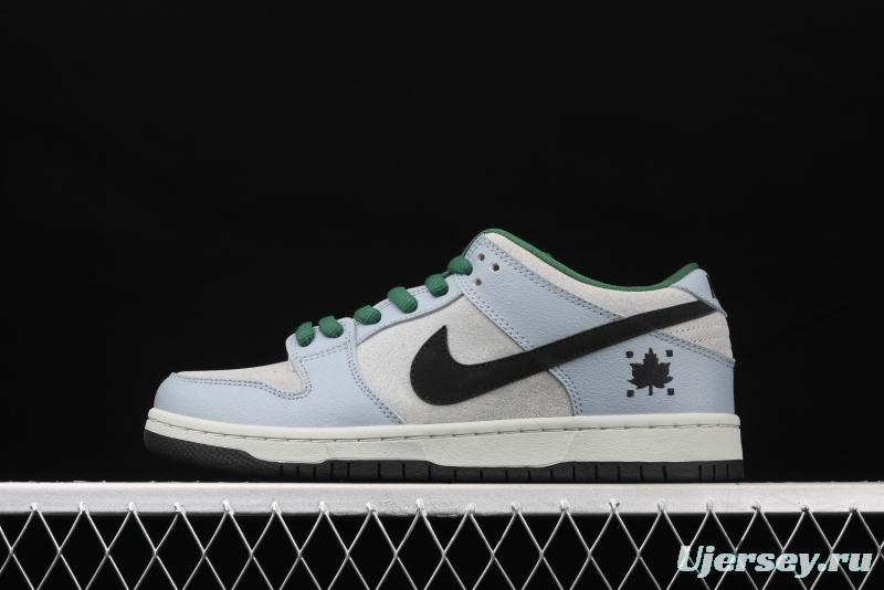 NIKE SB DUNK Low BL ST.JHONS Maple Leaf do not pay attention to low-end fashion casual skateboard shoes 313170-021