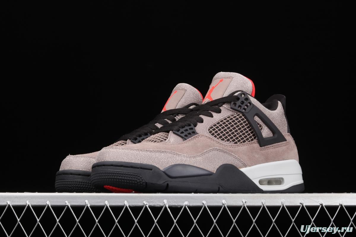 Air Jordan 4 Retro Taupe Haze Black Brown Mocha DB0732-200