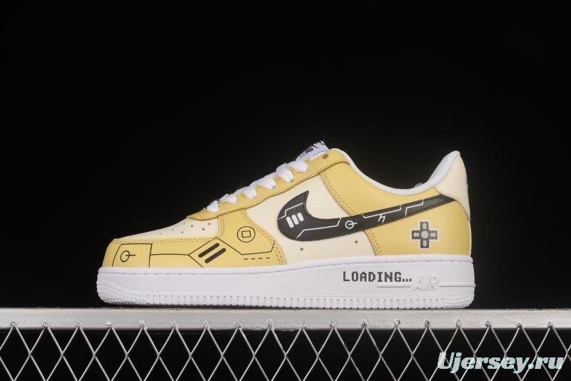 NIKE Air Force 1'07 Low PS5 Video Game Theme Low Top Sports Casual Sneakers DD8959-102