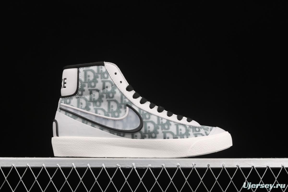 NIKE Blazer Mid'77 Vintage Have A Good Game video game pixel League of Legends Trail Blazers high-top casual board shoes CN8607-020