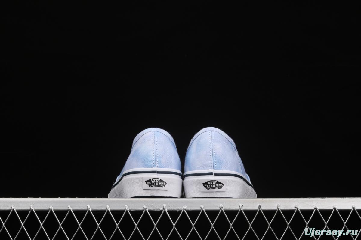 Vans Authentic Lx Vance Milk Blue White Blue low-top Vulcanized Board shoes VN0003B9IWC