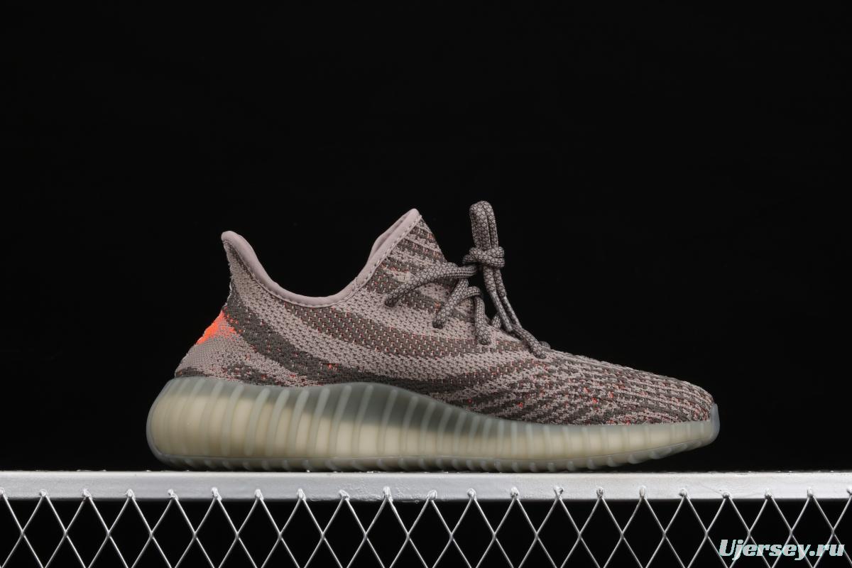 Adidas Yeezy 350V2 Real Boost Basf BB1826 das coconut 350 second generation gray orange BASF popcorn