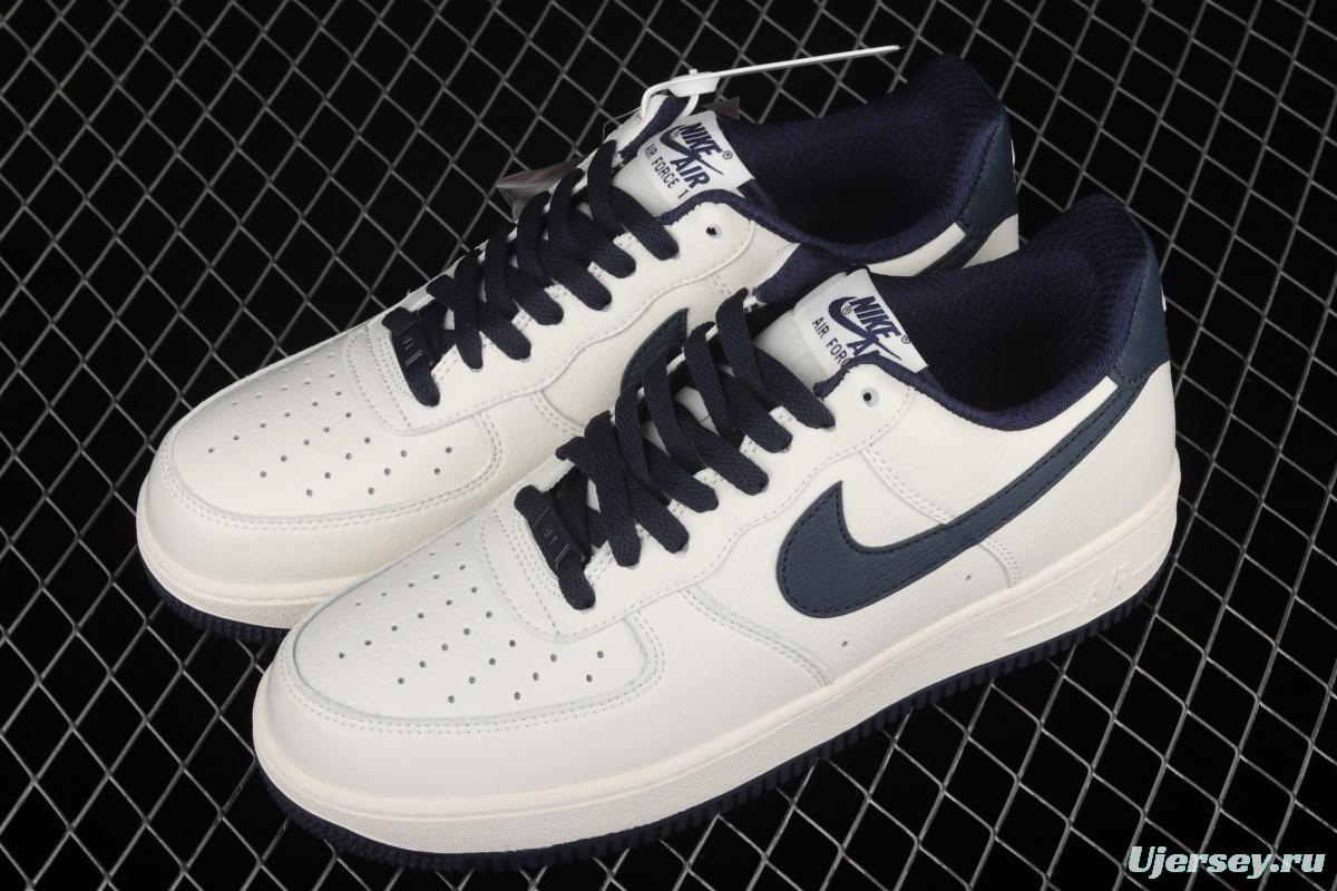 NIKE Air Force 1x 07 Low meter dark blue color matching low top casual board shoes PA3035-068