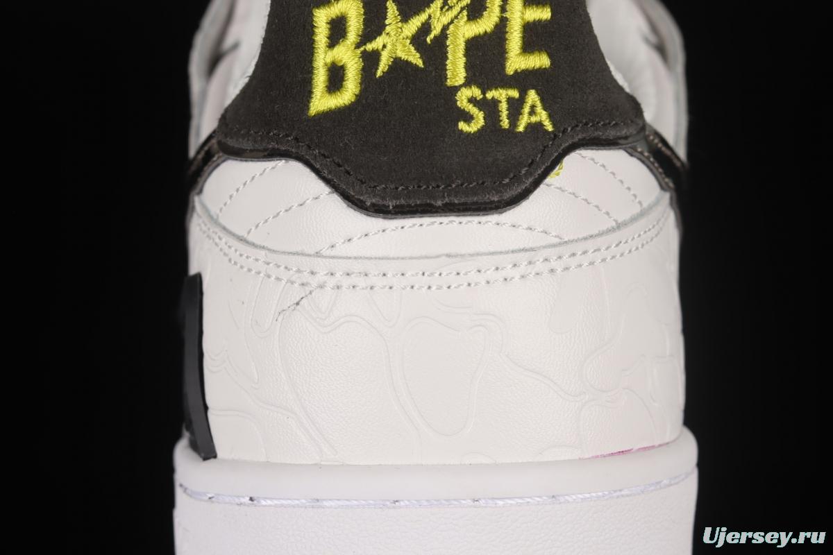 Human MAdidase Bape Sta Sk8 To Nigo trend godfather Nigo brand ape head classic skateboard shoes 1H80191020