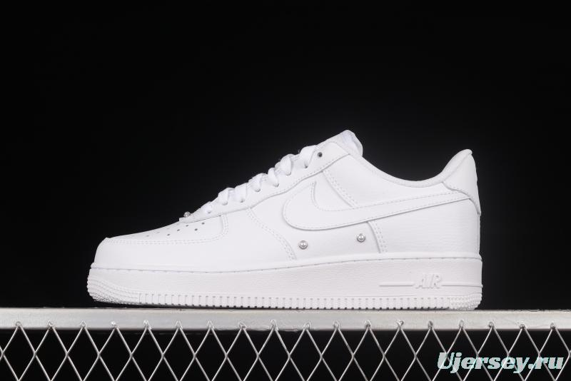 NIKE Air Force 1'07 Low Pearl White Low Casual Sneakers DQ0231-100