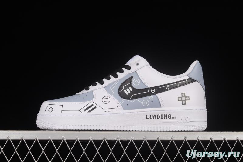 NIKE Air Force 1'07 Low Video Game Theme Low Top Sports Casual Sneakers CW2288-111