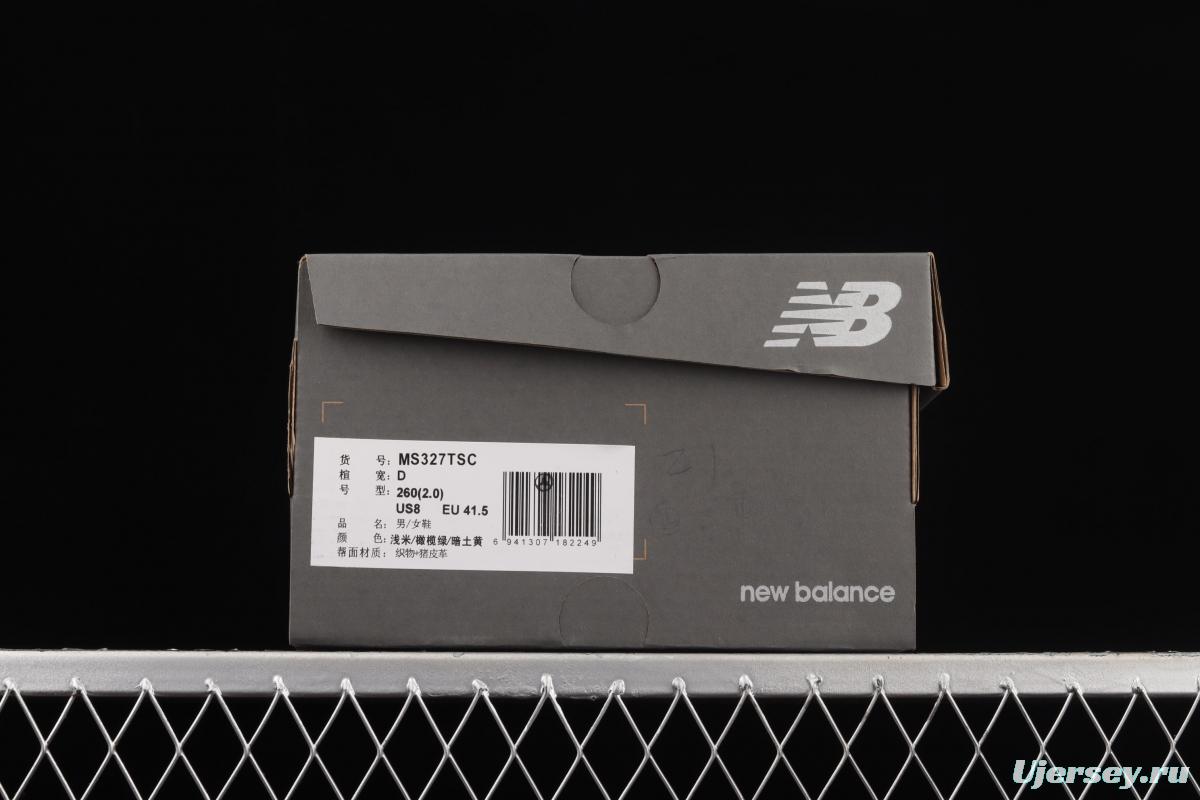 New Balance MS327 series retro leisure sports jogging shoes MS327TSC