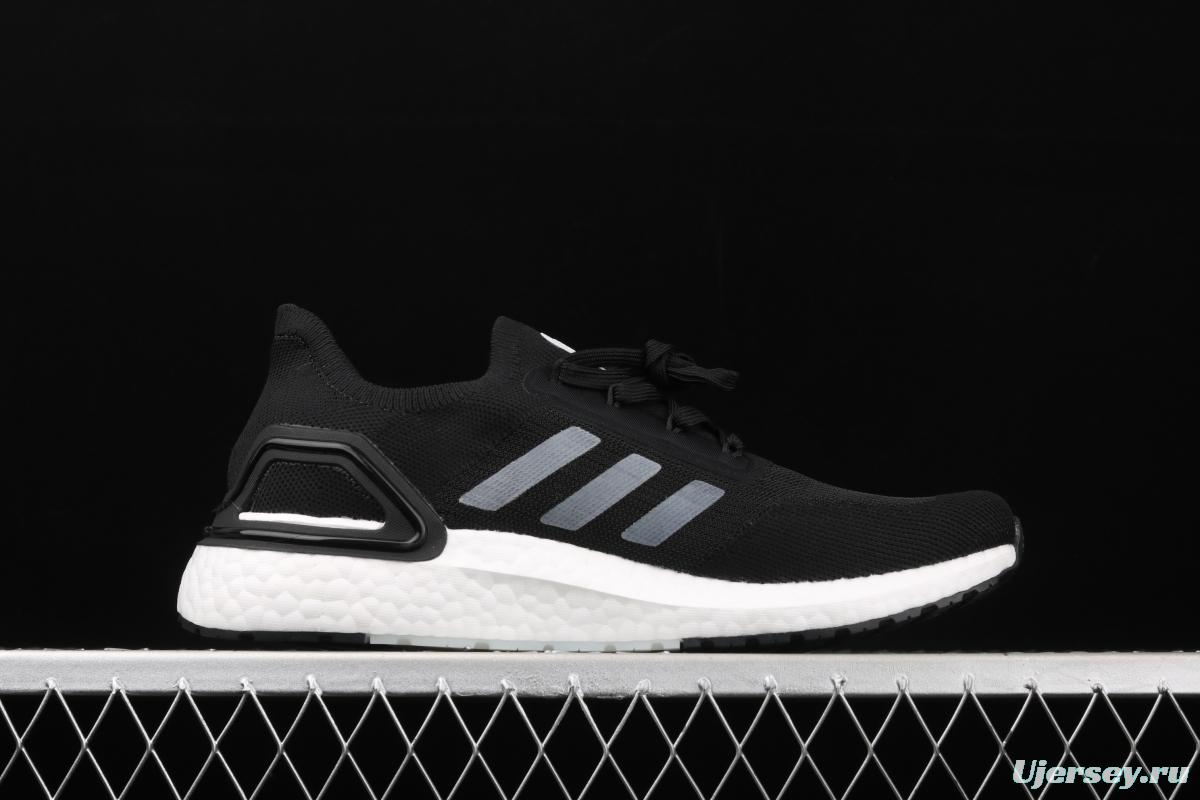 Adidas Ultraboost_S.RDY FY3474's new full-palm popcorn knitted breathable and shock-absorbing leisure running shoes