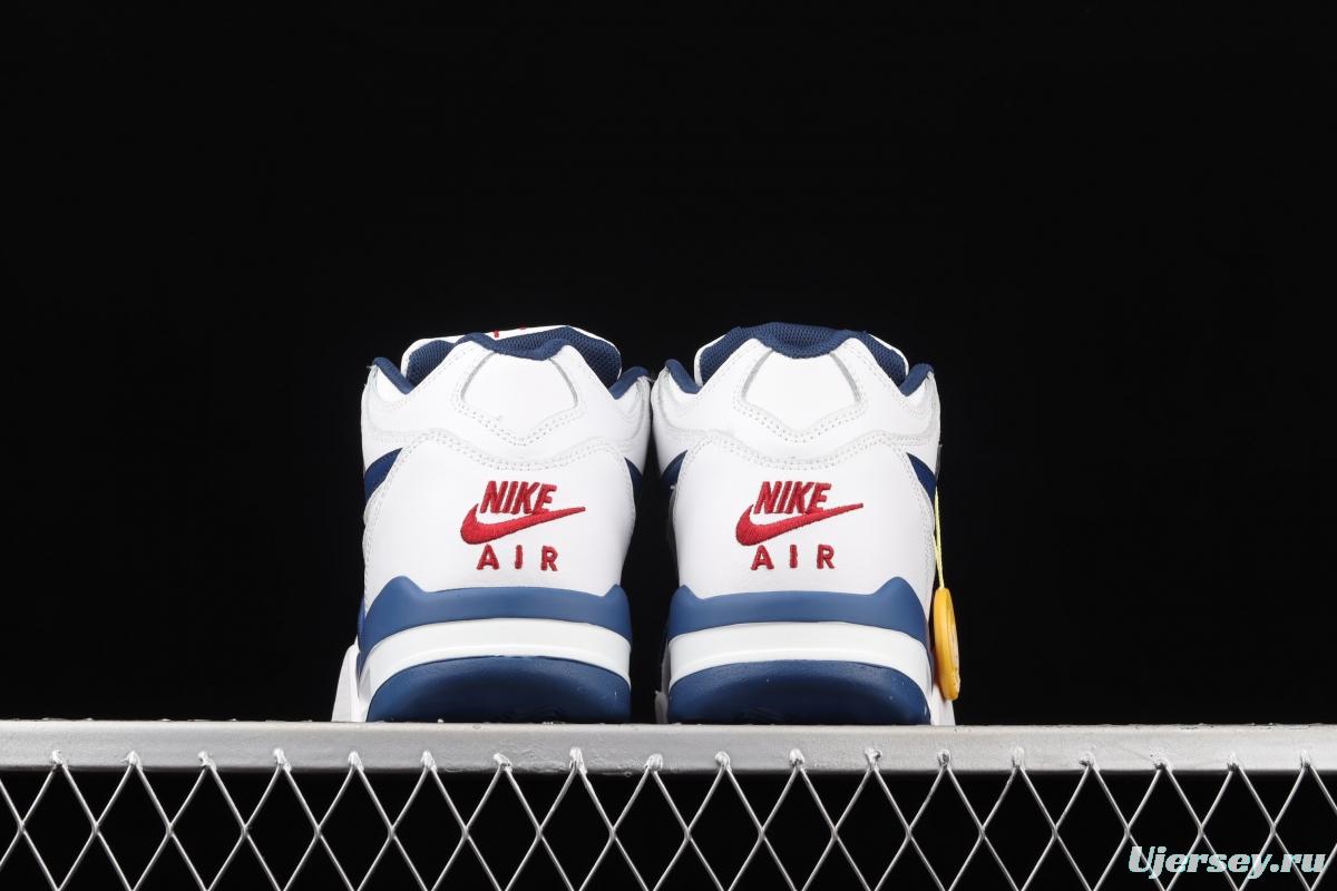 NIKE Air Flight 89 White and Blue Air cushion Basketball shoes CN5668-101