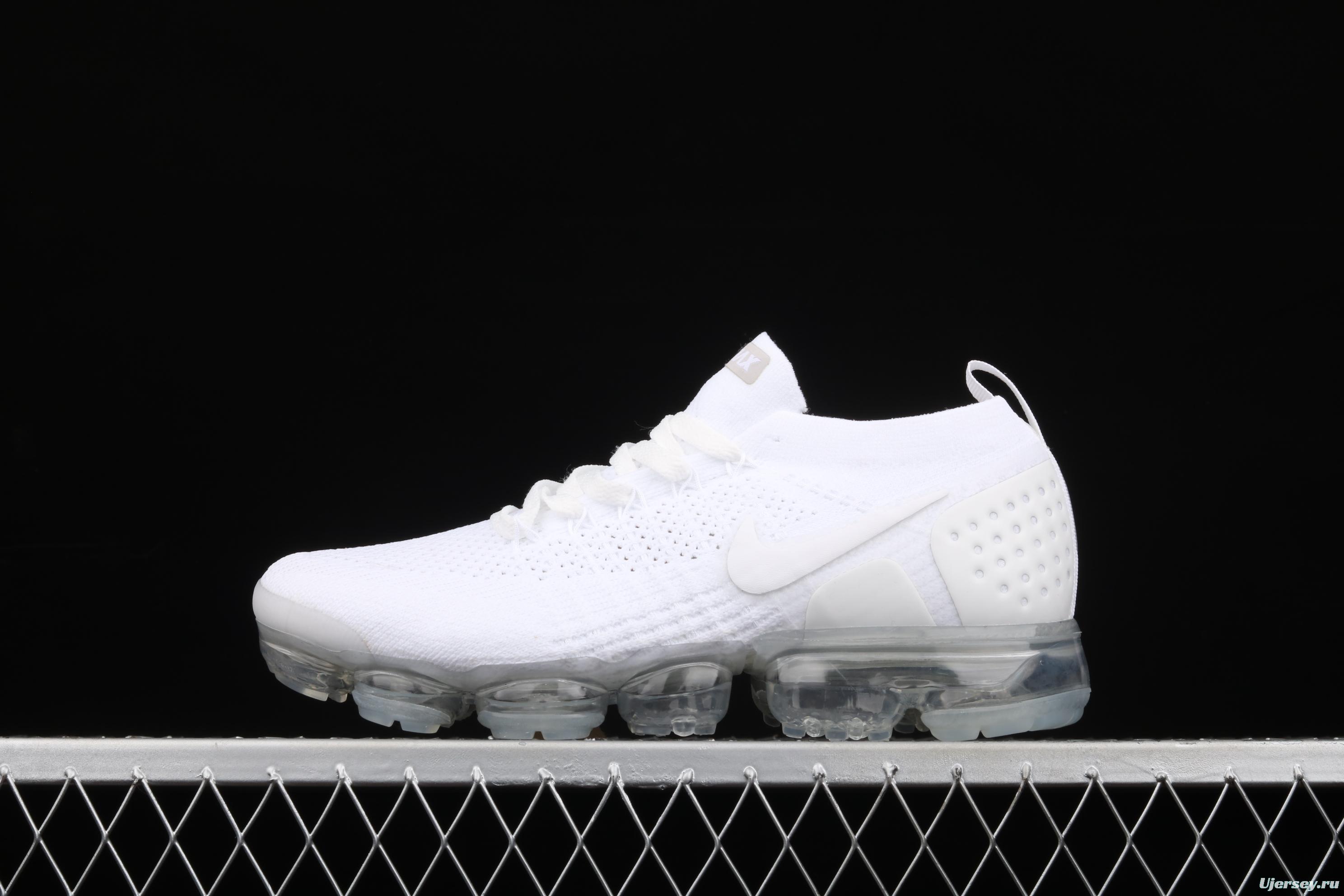 NIKE Air Vapormax Flyknt 2019 full palm air cushion running shoes 942842-100