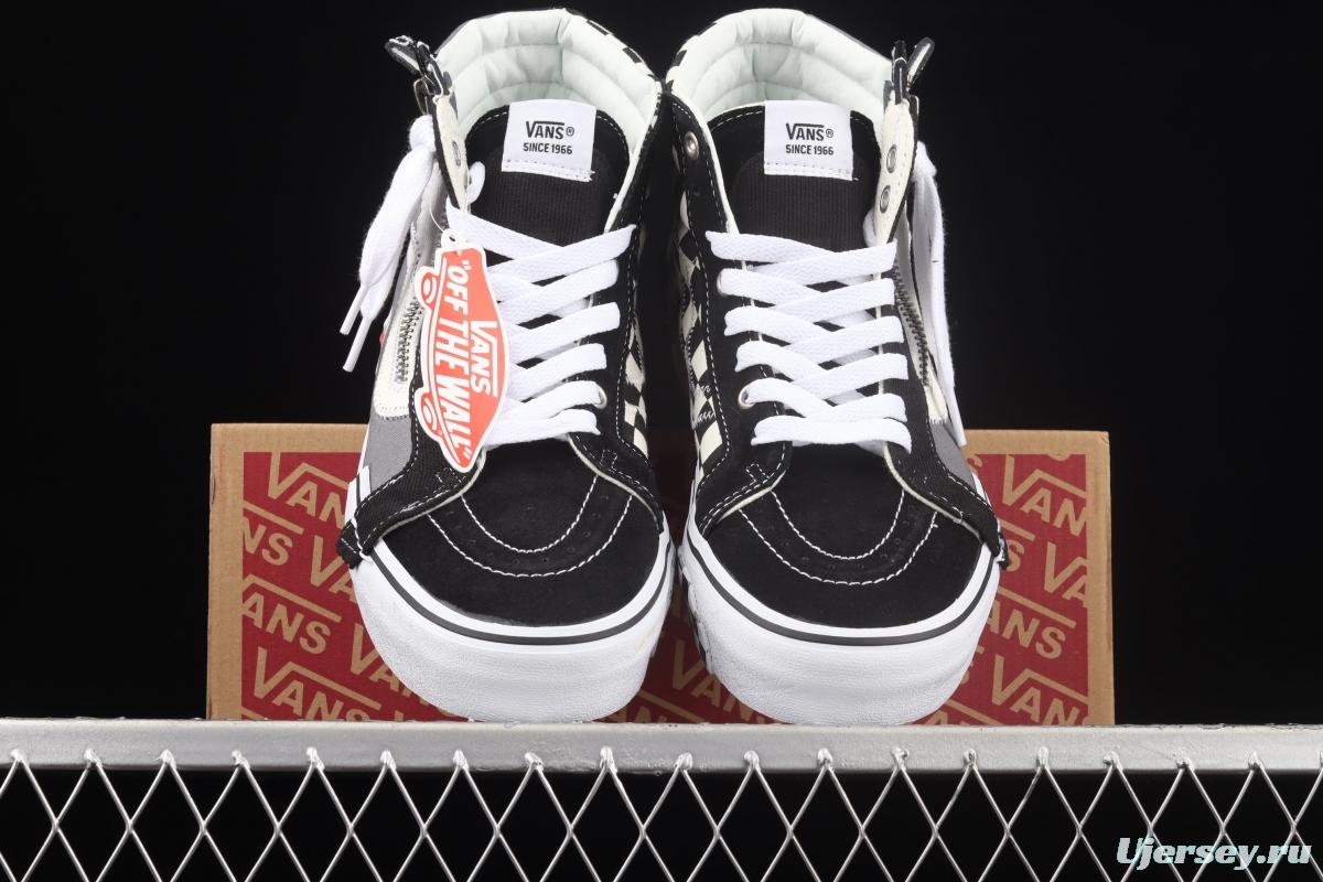 Vans SK8-Hi Reissue Ca Vance deconstructs and splices VN0A3WM1603 of high-top vulcanized shoes
