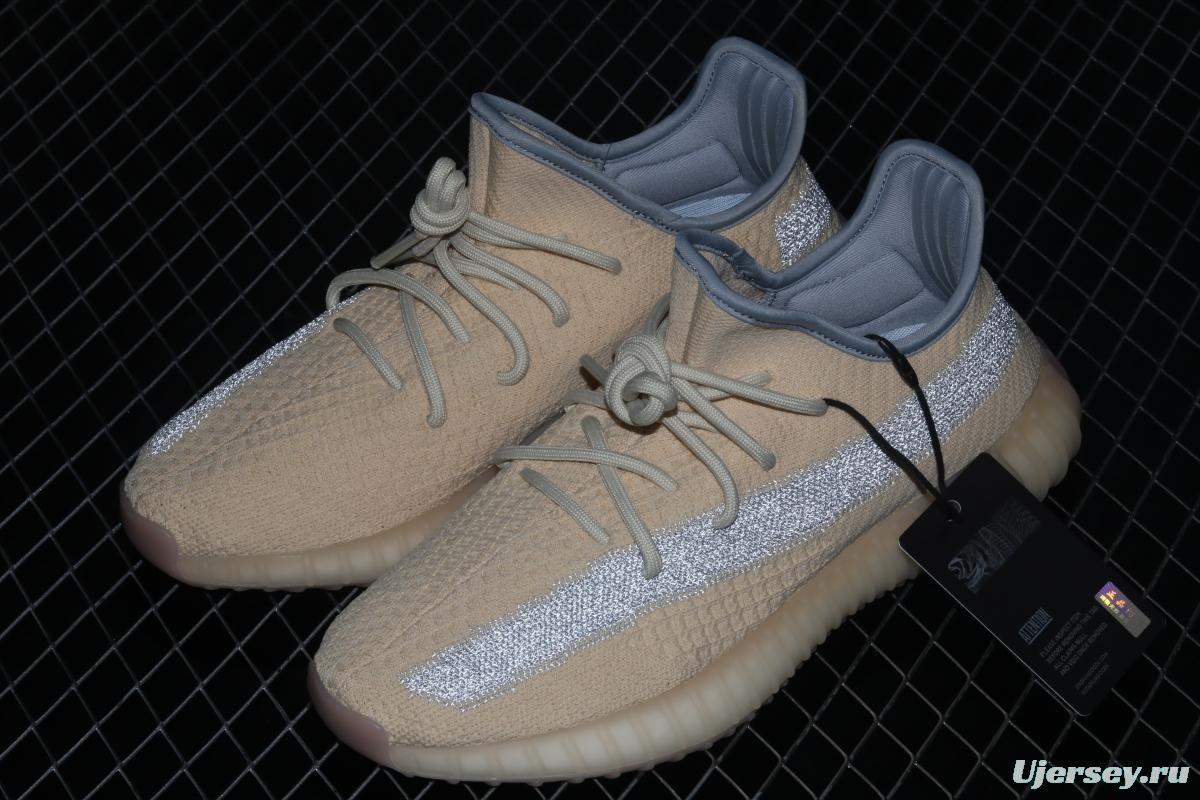 Adidas Yeezy Boost 350 V2 Linen FY5158 Darth Coconut 350 second generation flax full star BASF popcorn