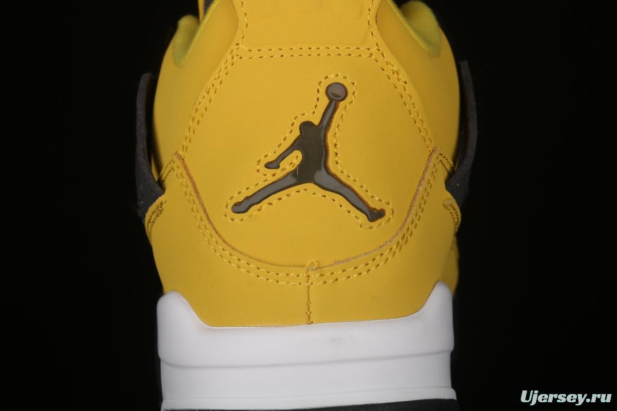 Air Jordan 4 Lightning Yellow Battery 314254-702