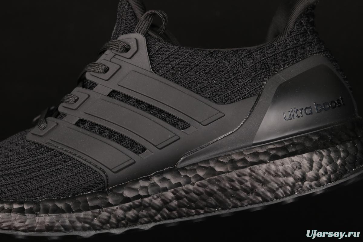 Adidas Ultra Boost 4.0BB6171 fourth generation knitted striped gray-black UB