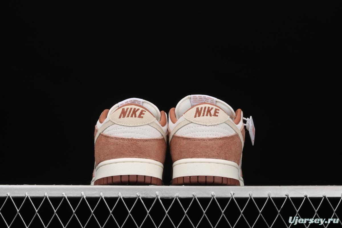 NIKE SB DUNK Low Prm milk brown SB buckle rebound fashion casual board shoes DD1390-100