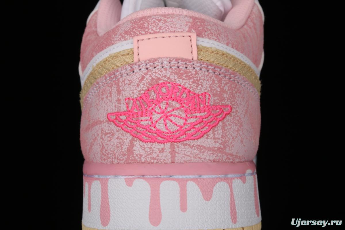 Air Jordan 1 Low GS low-top ice cream low-top basketball shoes CW7104-601