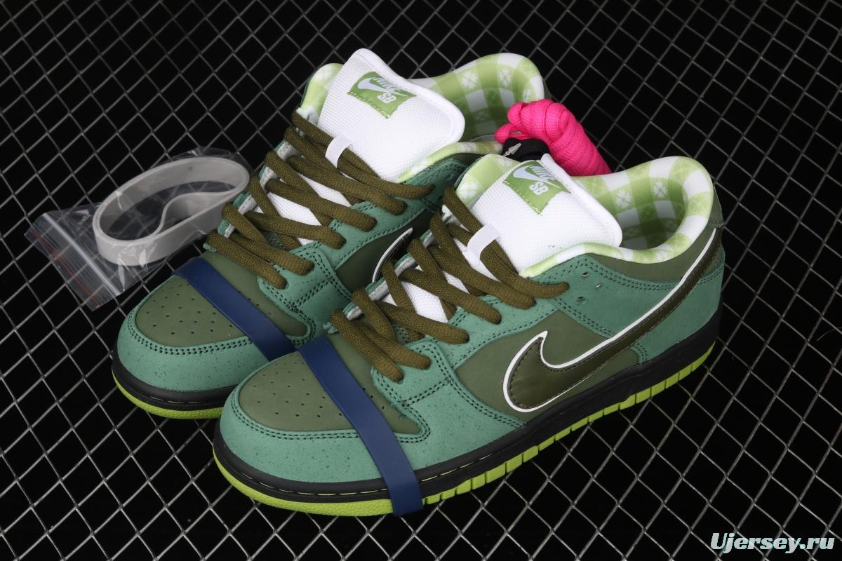 Concepts x NIKE DUNK Low Pro SB Green Lobster full-head red lobster BV1310-337