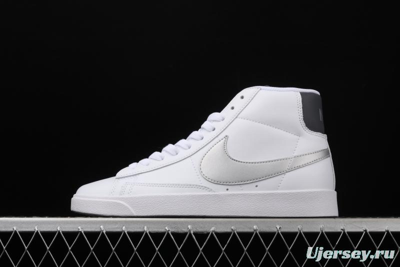 NIKE Blazer Mid Retro Trailblazer Leather High-top Leisure Sports Board shoes AV9375-106