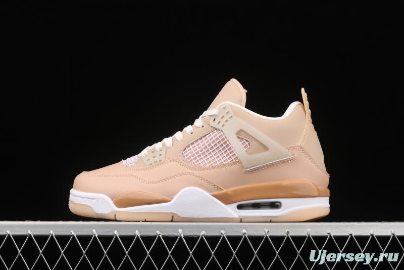 Air Jordan 4 Shimmer khaki light color DJ0675-200