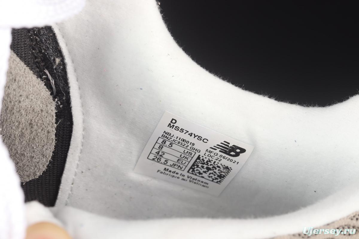 Salehe Bembury x New Balance 574 Yurt Versace director co-signed retro casual running shoes MS574YSC