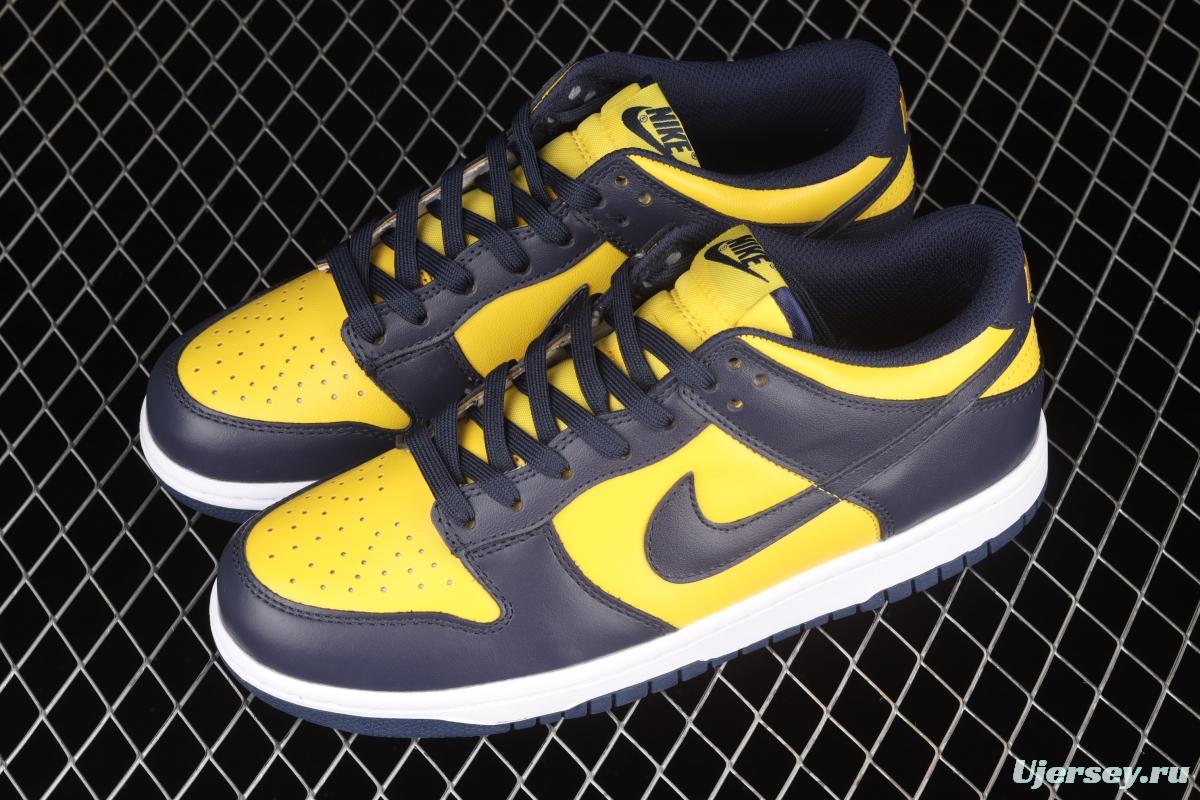 NIKE SB DUNK Low Michigan Michigan color buckle broken backboard fashion casual board shoes DD1391-700