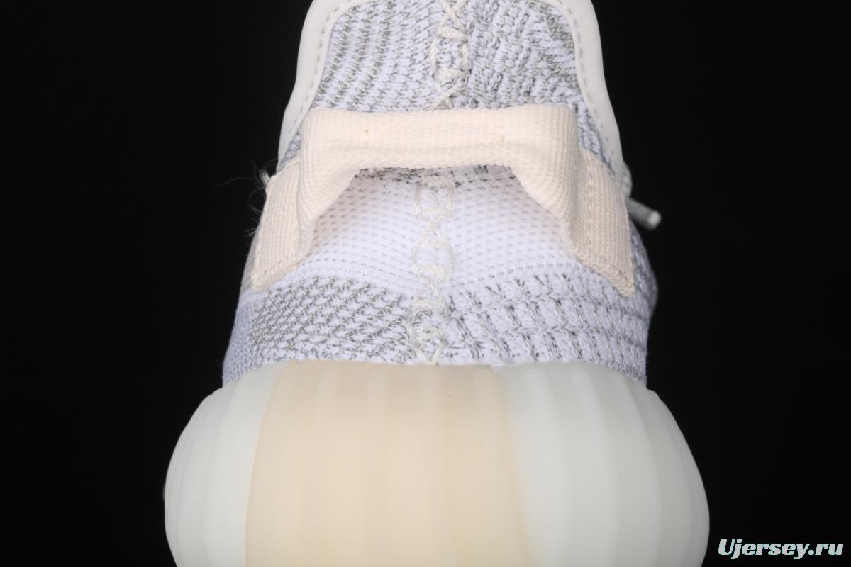 Adidas Yeezy Boost 350 V2 Static EF2367 Darth Coconut 350 second generation hollowed-out silk star BASF popcorn