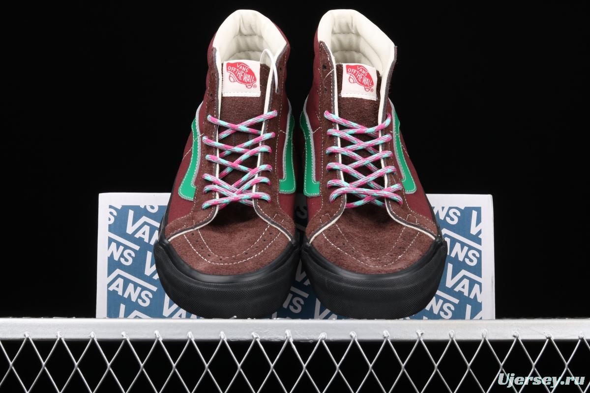 Vans Vault OG SK8-Hi Lx Vansky top casual board shoes VN0A4BVBTIX