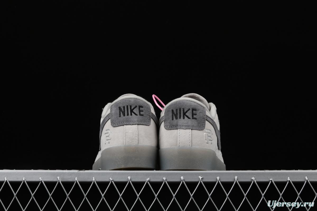 Reigning Champ x NIKE Blazer SB defending champion 3M reflective joint name board shoes 454471-009