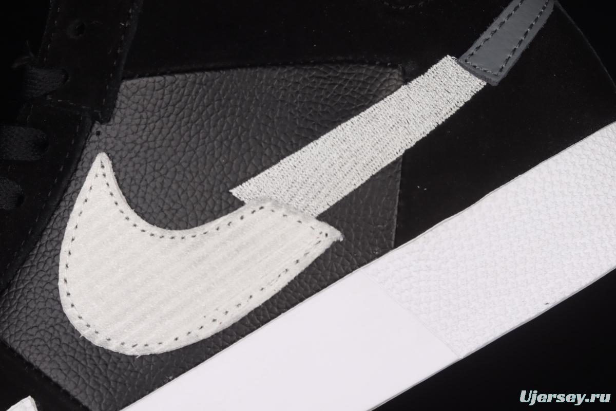 NIKE SB Zoom Blazer Mid PRM splicing broken hook leisure Zhongbang board shoes DA8854-001