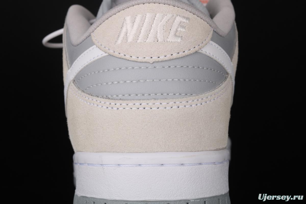 NIKE SB DUNK Low Trd joint style Arctic fox head layer trend leisure skateboard shoes AR0778-110,