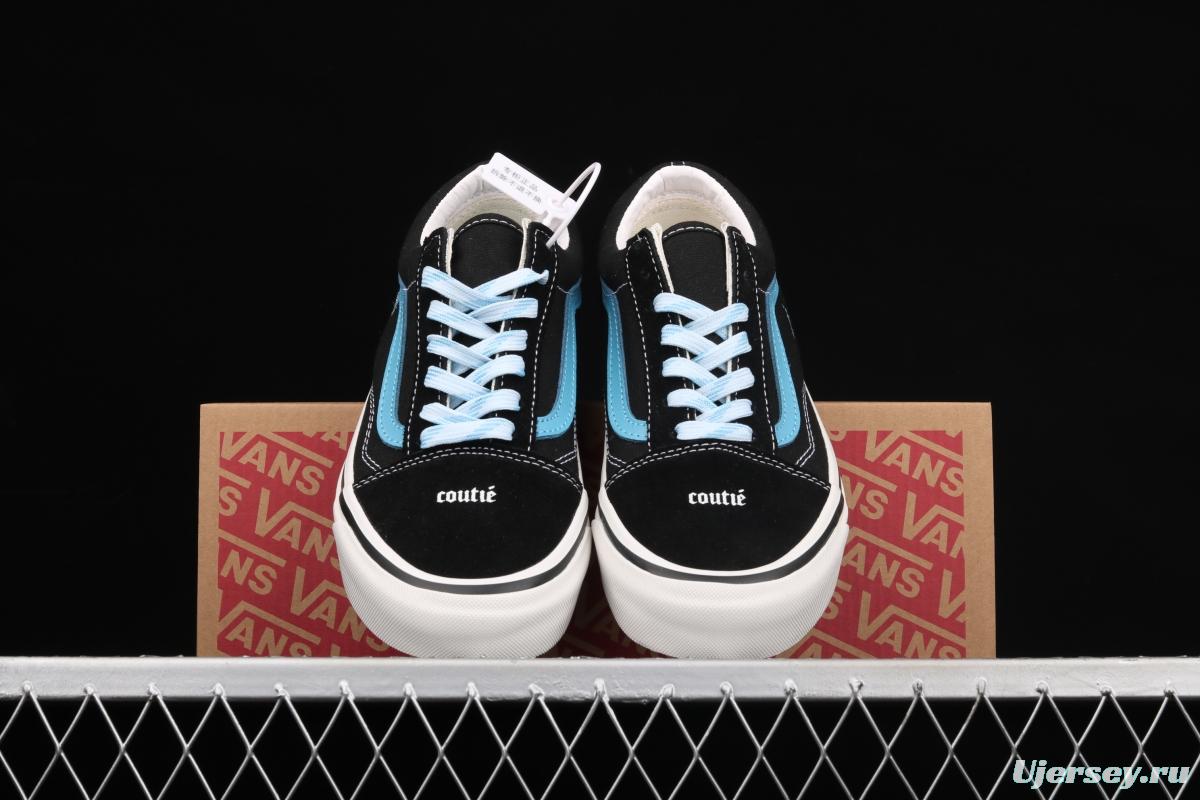 Vans couti é Old Skool 36 DX Old C Logo # 4 2021 blockbuster customized VN0A4BV76FX